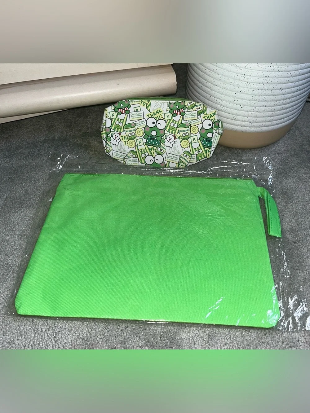 New Keropi Bag and Pencil Pouch